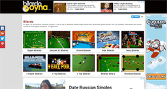 Desktop Screenshot of bilardooyna.com